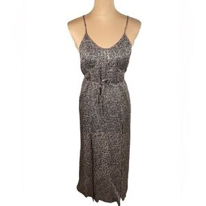 For Love And Lemons Leopard Print Dress‎ - Black and Cream XS